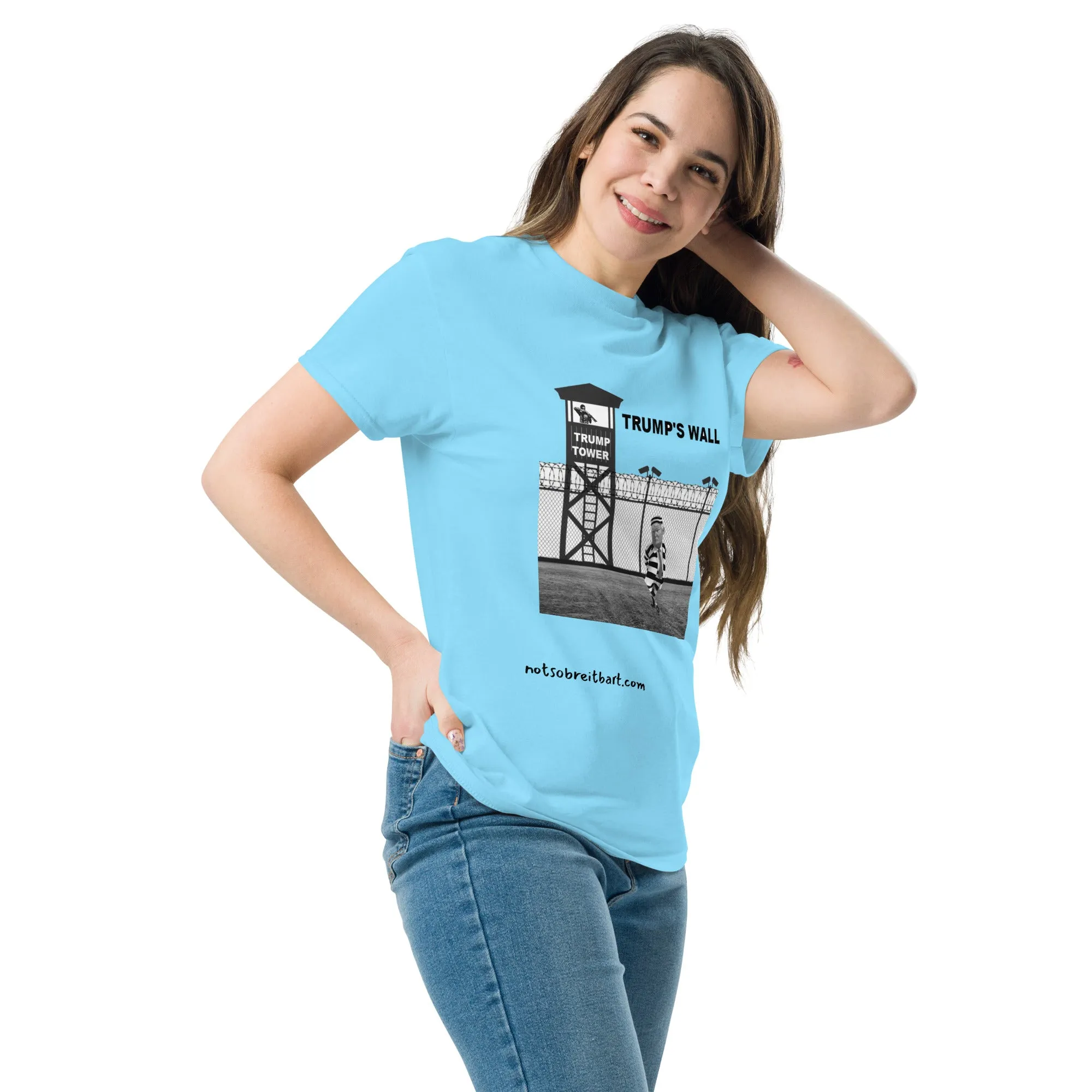Trump's New Residence, Trump's Wall, Trump Tower, Unisex classic tee