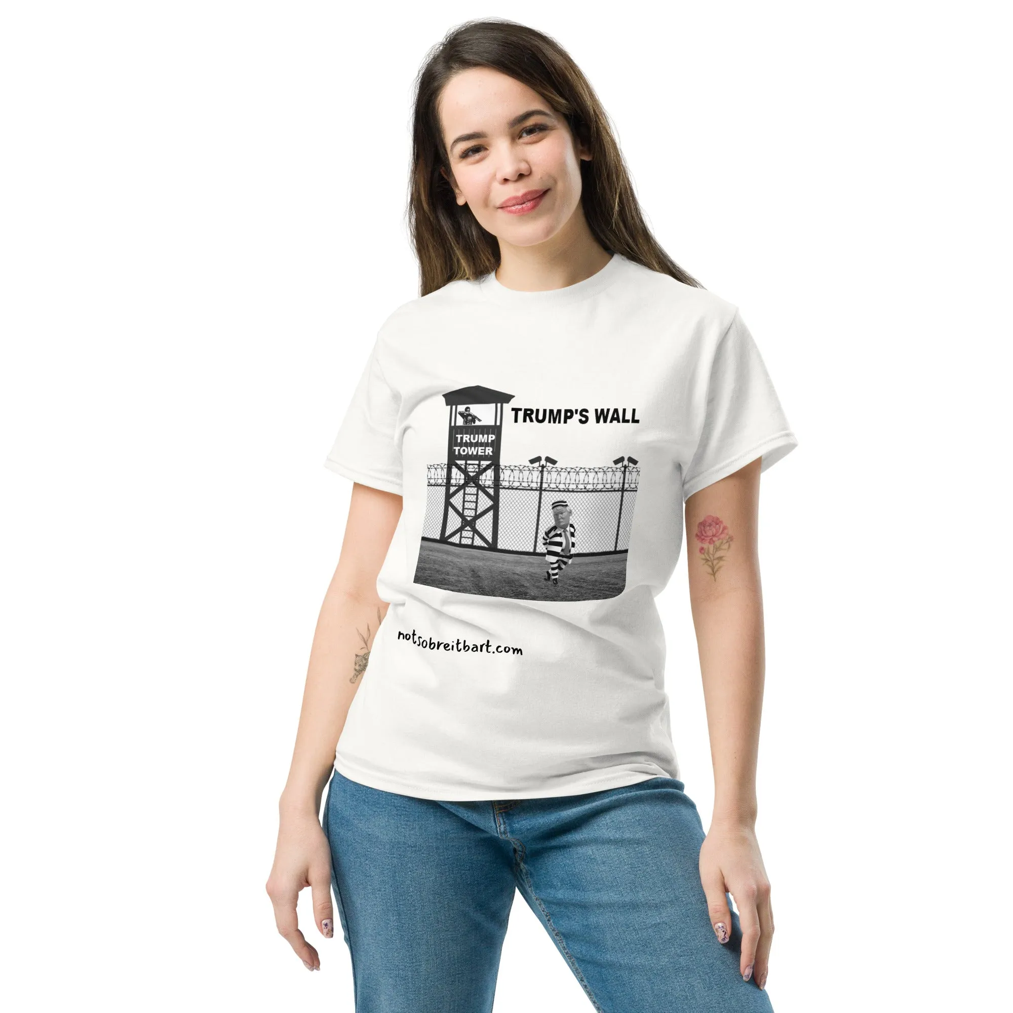 Trump's New Residence, Trump's Wall, Trump Tower, Unisex classic tee