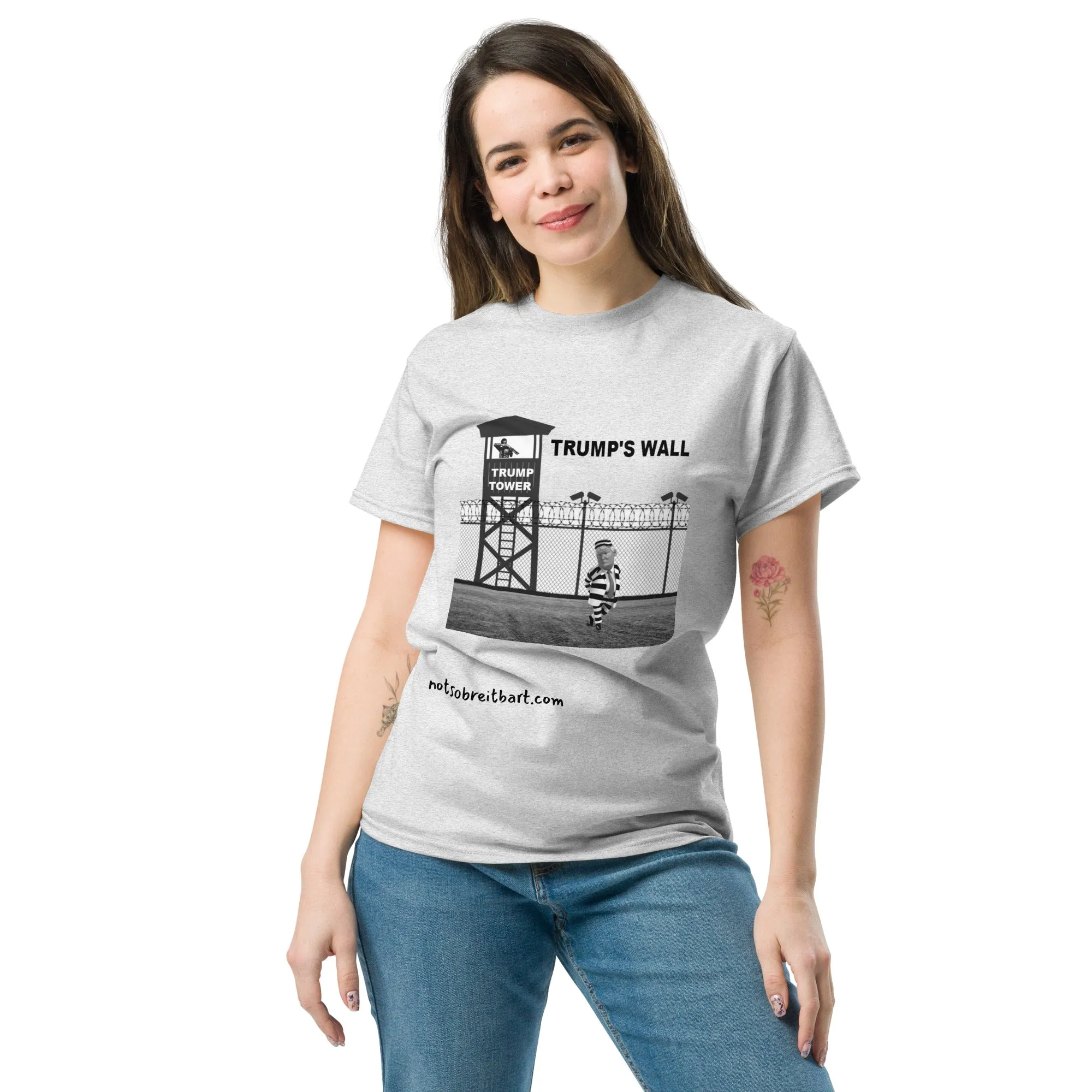 Trump's New Residence, Trump's Wall, Trump Tower, Unisex classic tee
