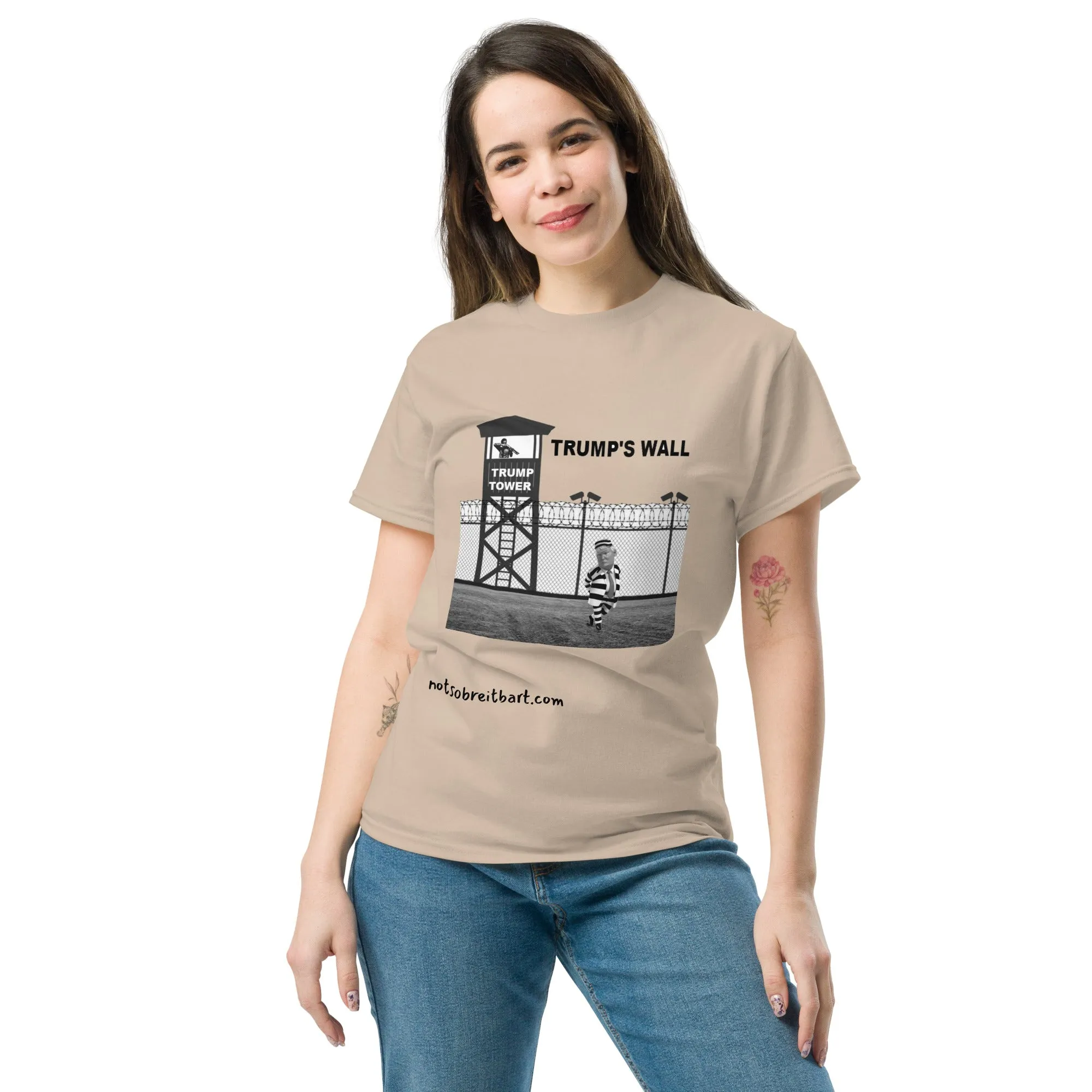 Trump's New Residence, Trump's Wall, Trump Tower, Unisex classic tee