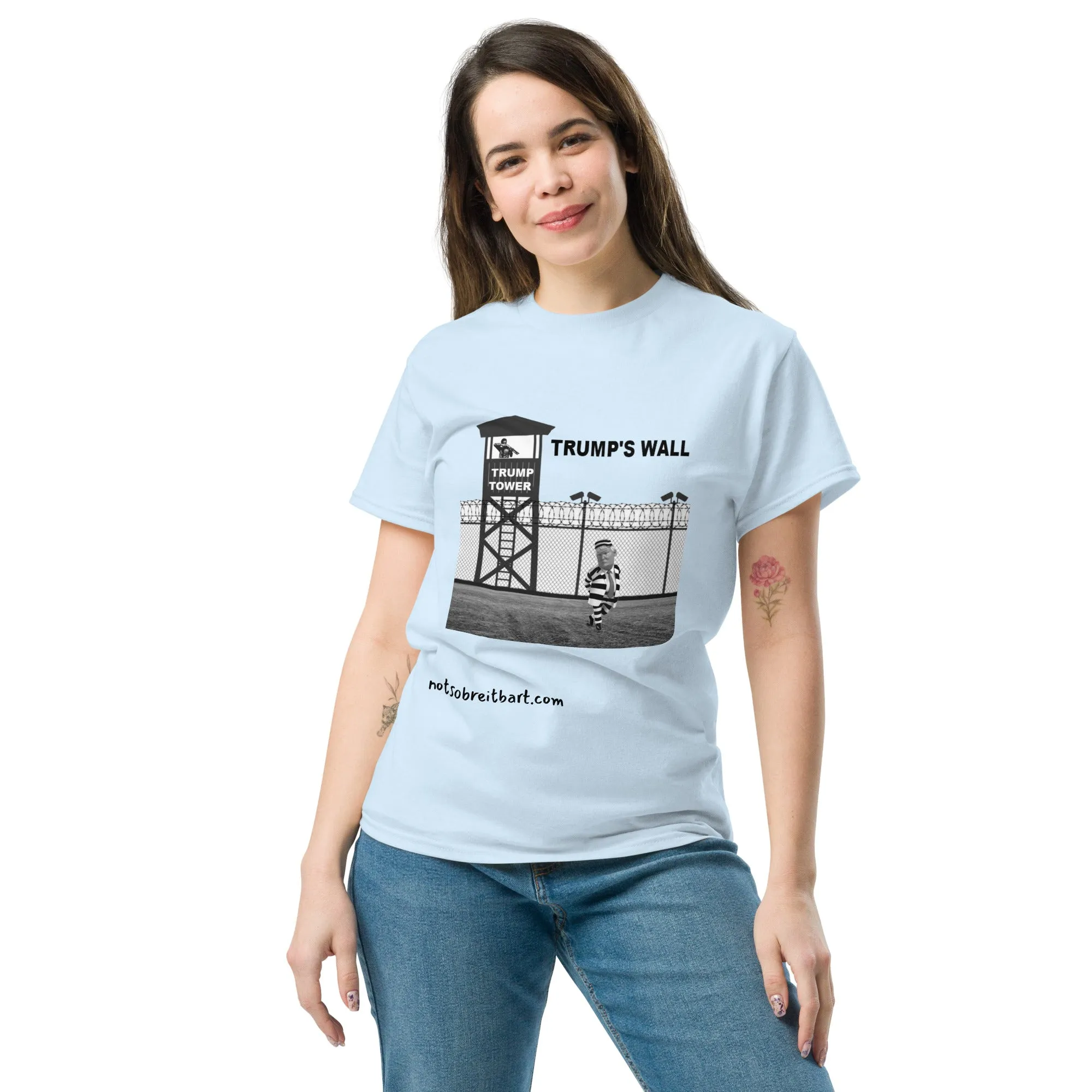 Trump's New Residence, Trump's Wall, Trump Tower, Unisex classic tee