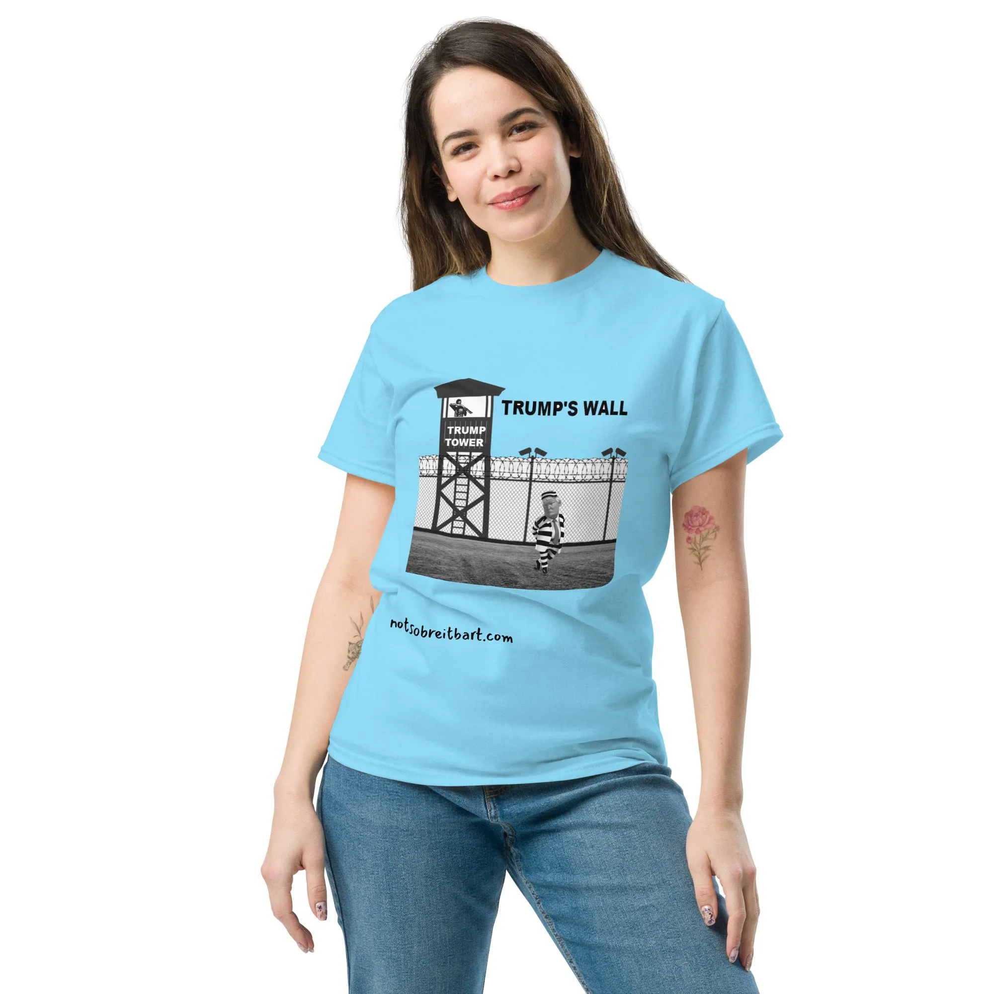 Trump's New Residence, Trump's Wall, Trump Tower, Unisex classic tee
