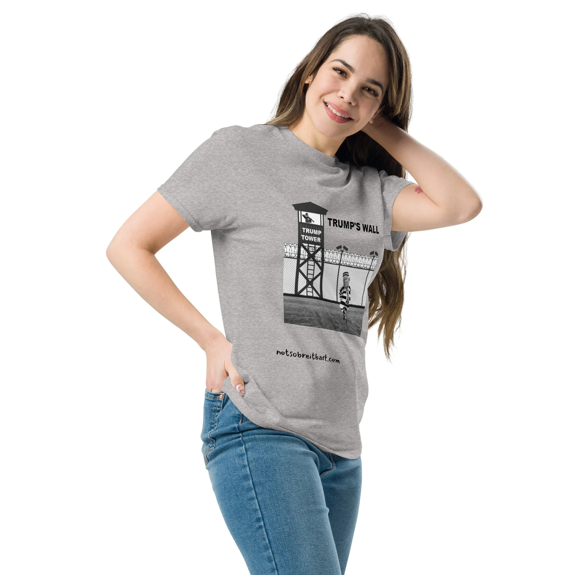 Trump's New Residence, Trump's Wall, Trump Tower, Unisex classic tee
