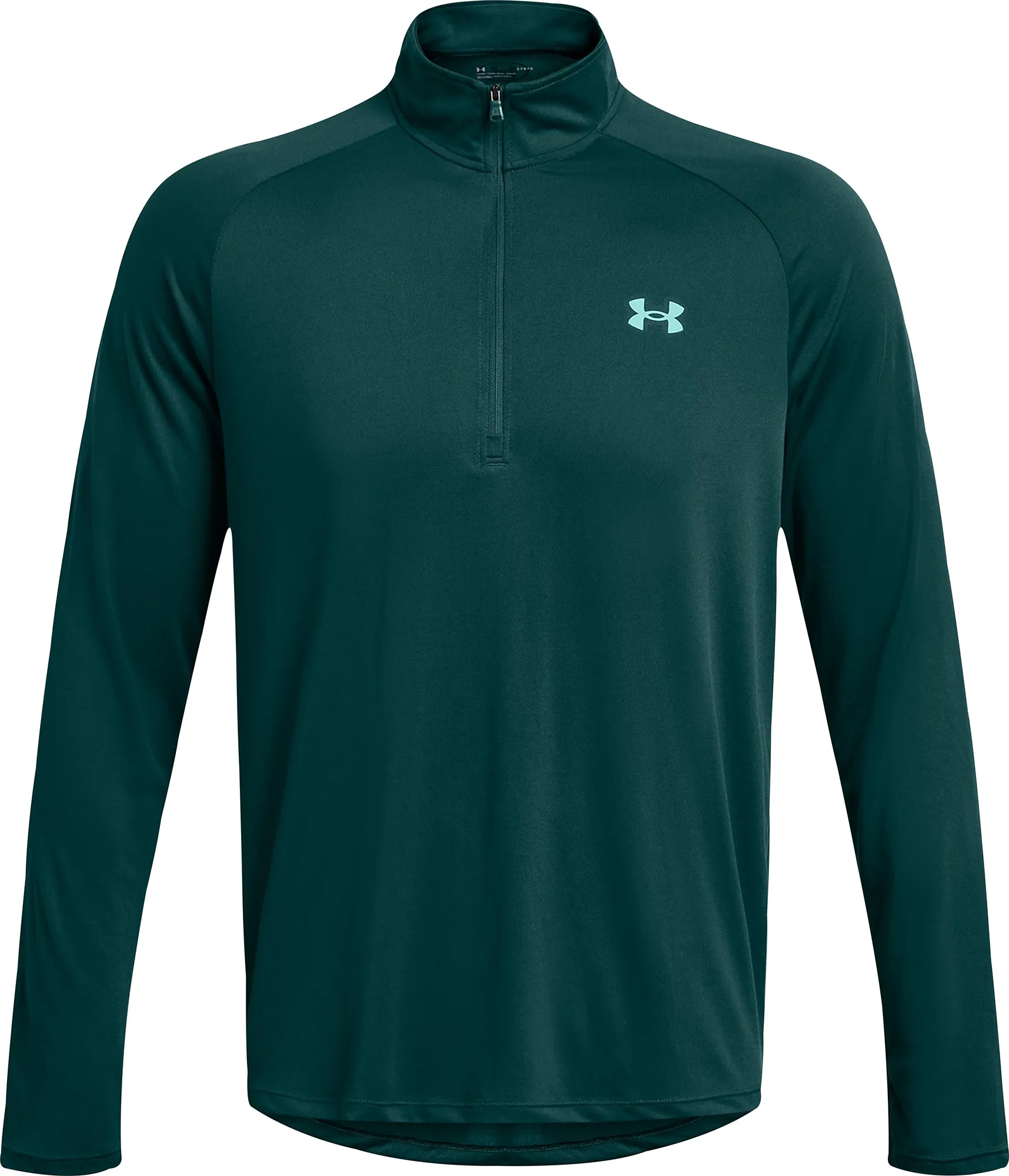 Under Armour Tech Half Zip Long Sleeve Mens Training Top - Green
