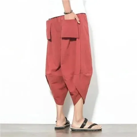 UrbanStyle Sommerkomfort: Herren Leinen Shorts