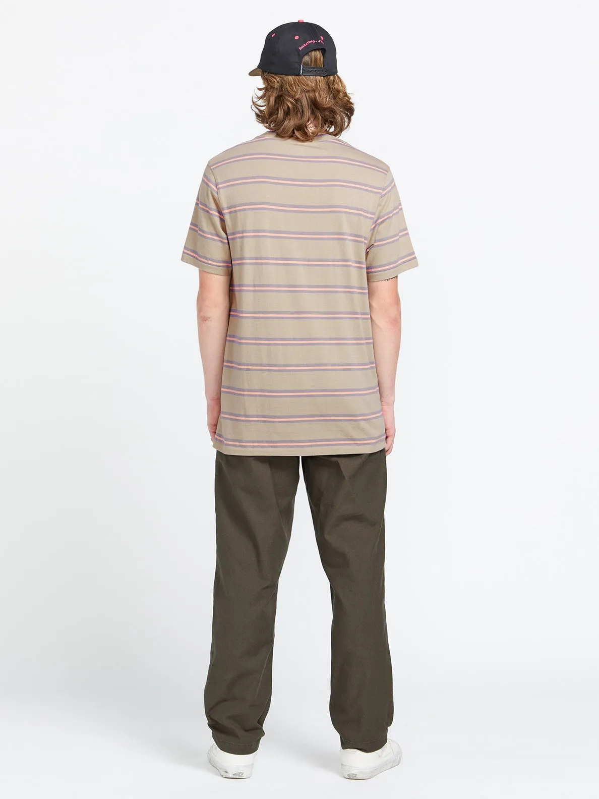Volcom Mens Entertainment Hockey Dad Crew S/S Shirt