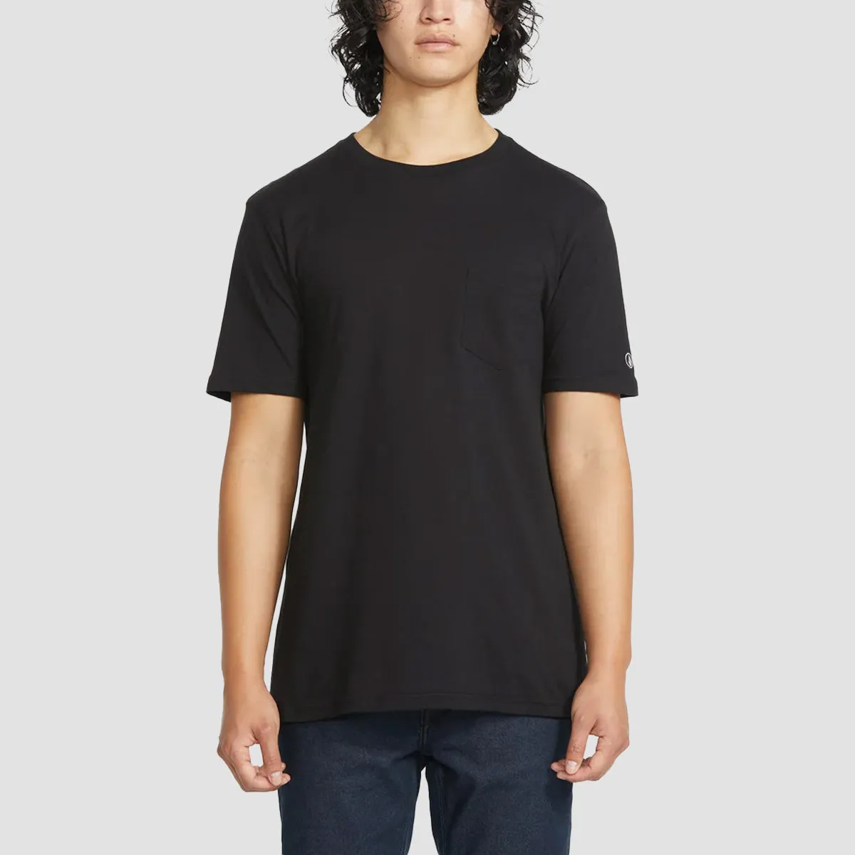 Volcom Solid Pocket T-Shirt Black