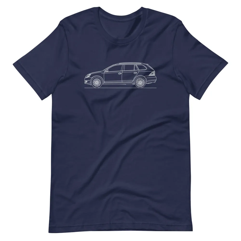 Volkswagen Jetta Sportswagen Outline T-shirt