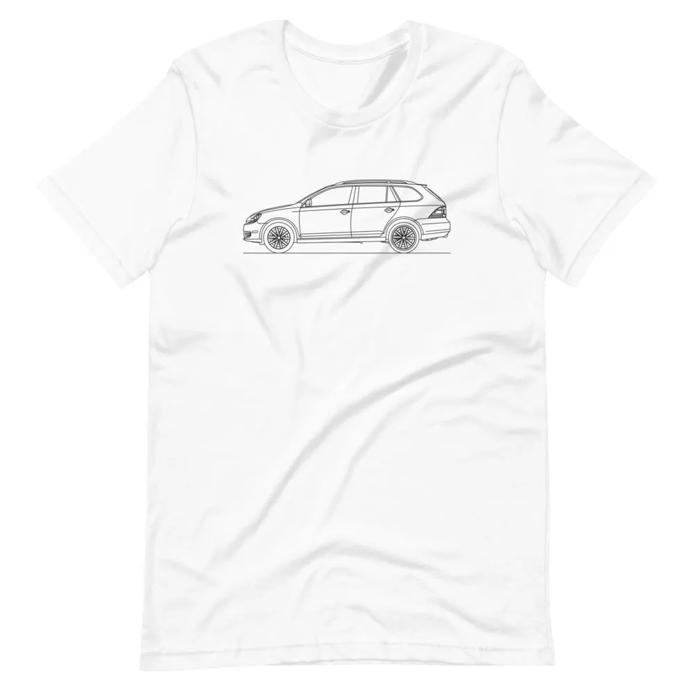 Volkswagen Jetta Sportswagen Outline T-shirt