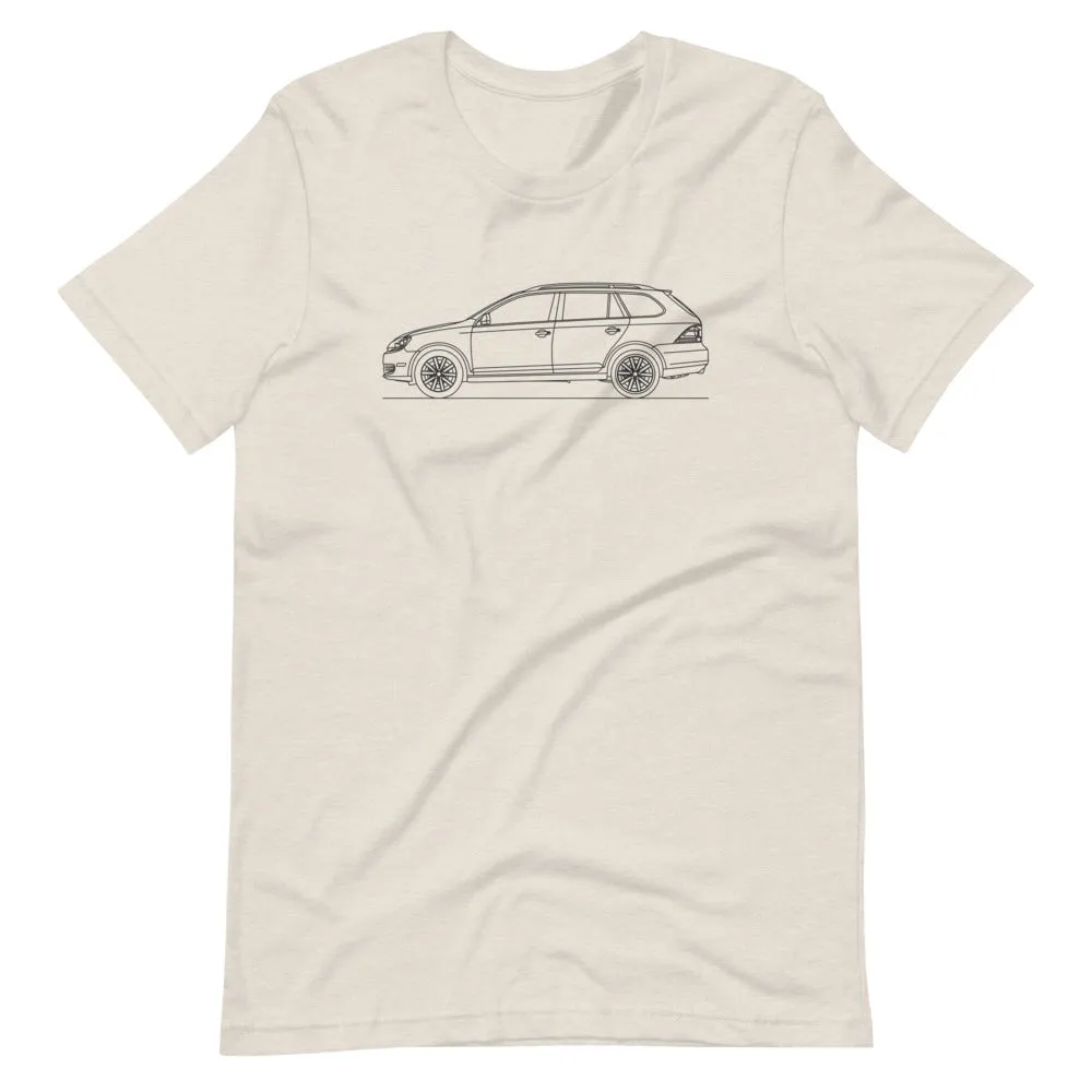 Volkswagen Jetta Sportswagen Outline T-shirt