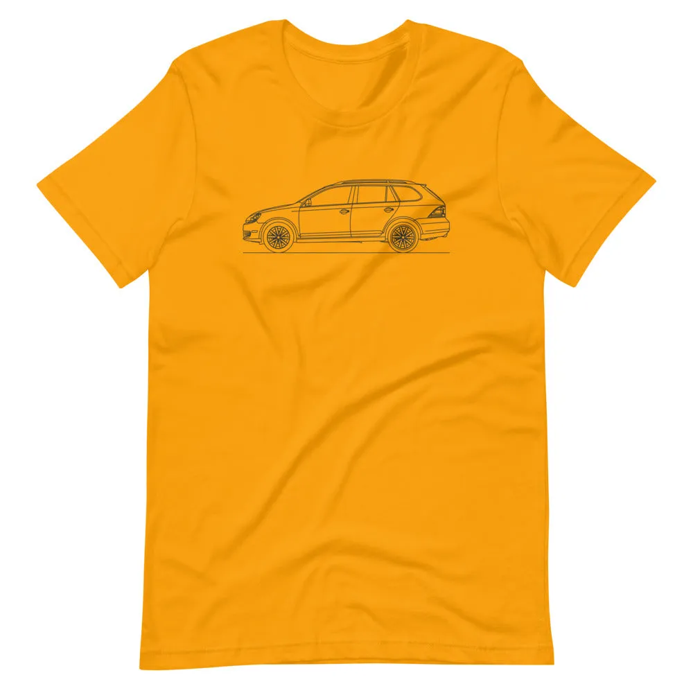 Volkswagen Jetta Sportswagen Outline T-shirt
