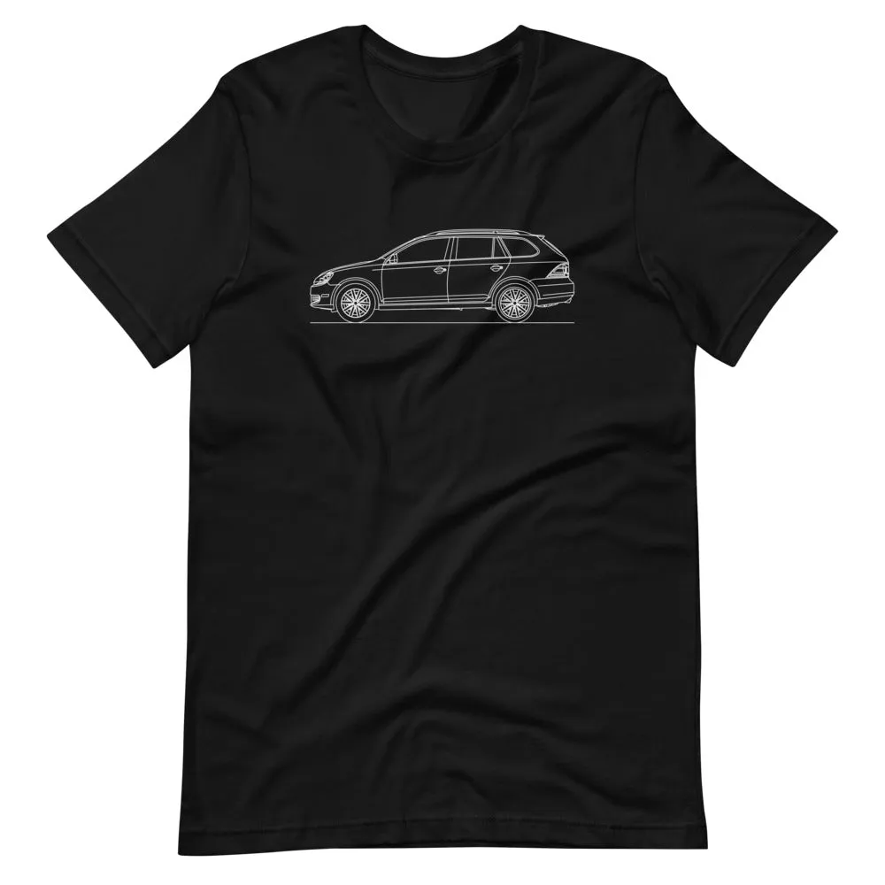 Volkswagen Jetta Sportswagen Outline T-shirt