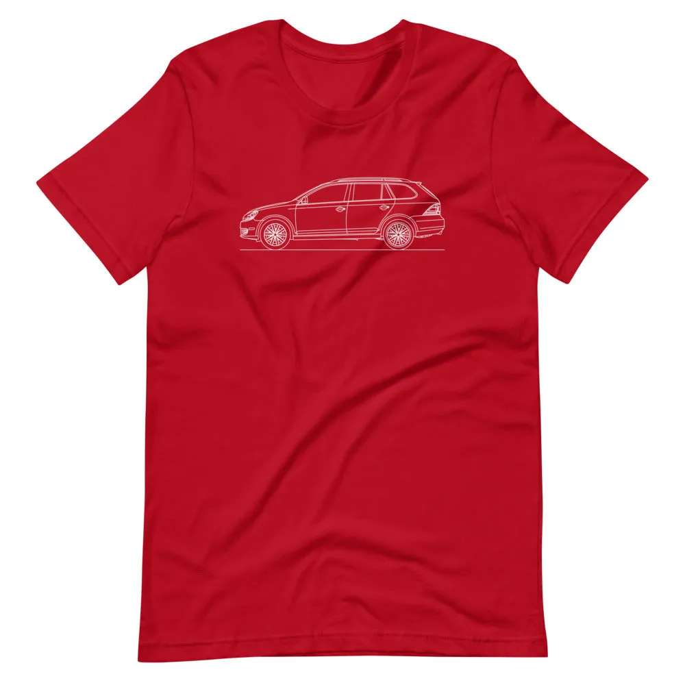 Volkswagen Jetta Sportswagen Outline T-shirt