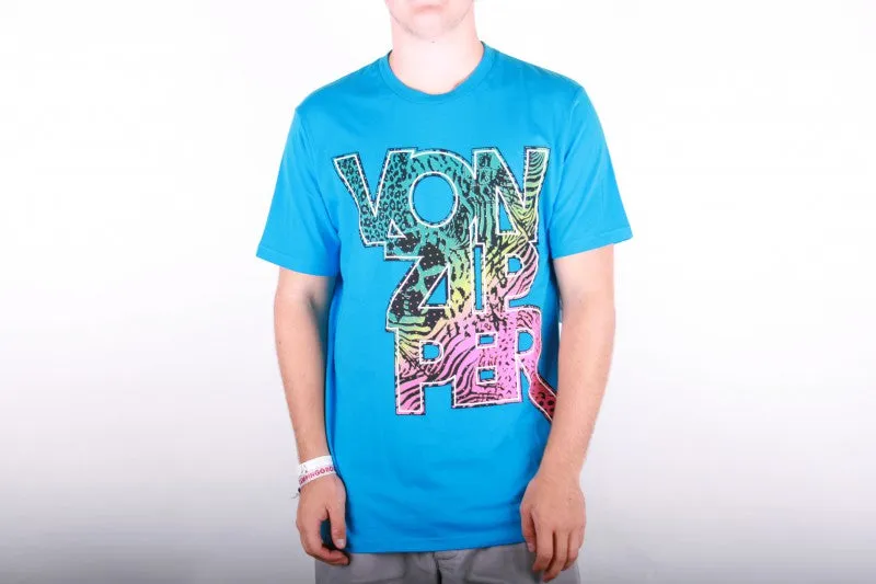 Vonzipper T-shirt Safari blue