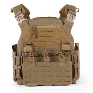 VOTAGOO GEAR Tactical Vest Quick Release Lightweight Adjustable Breathable