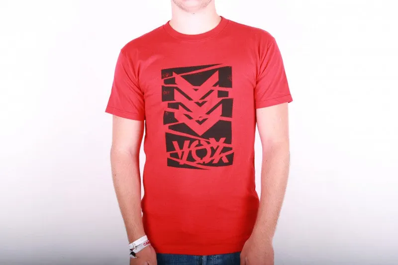 Vox T-shirt Logo red