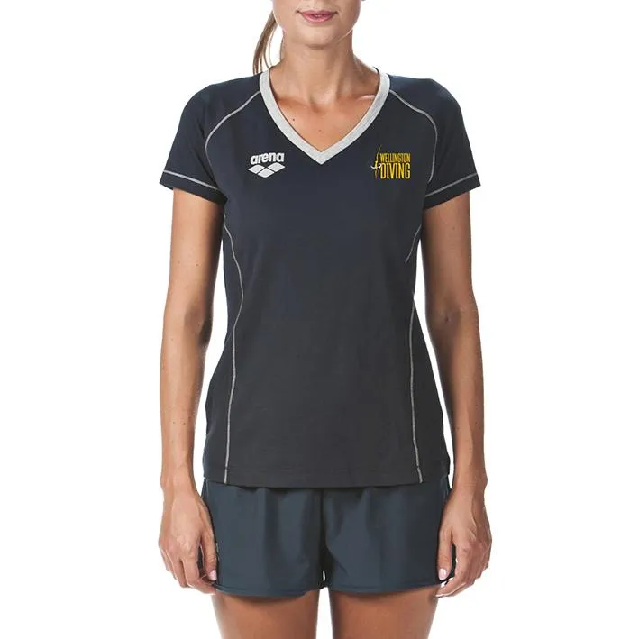 Wgtn Dive Senior Womens Short Sleeve T-Shirt