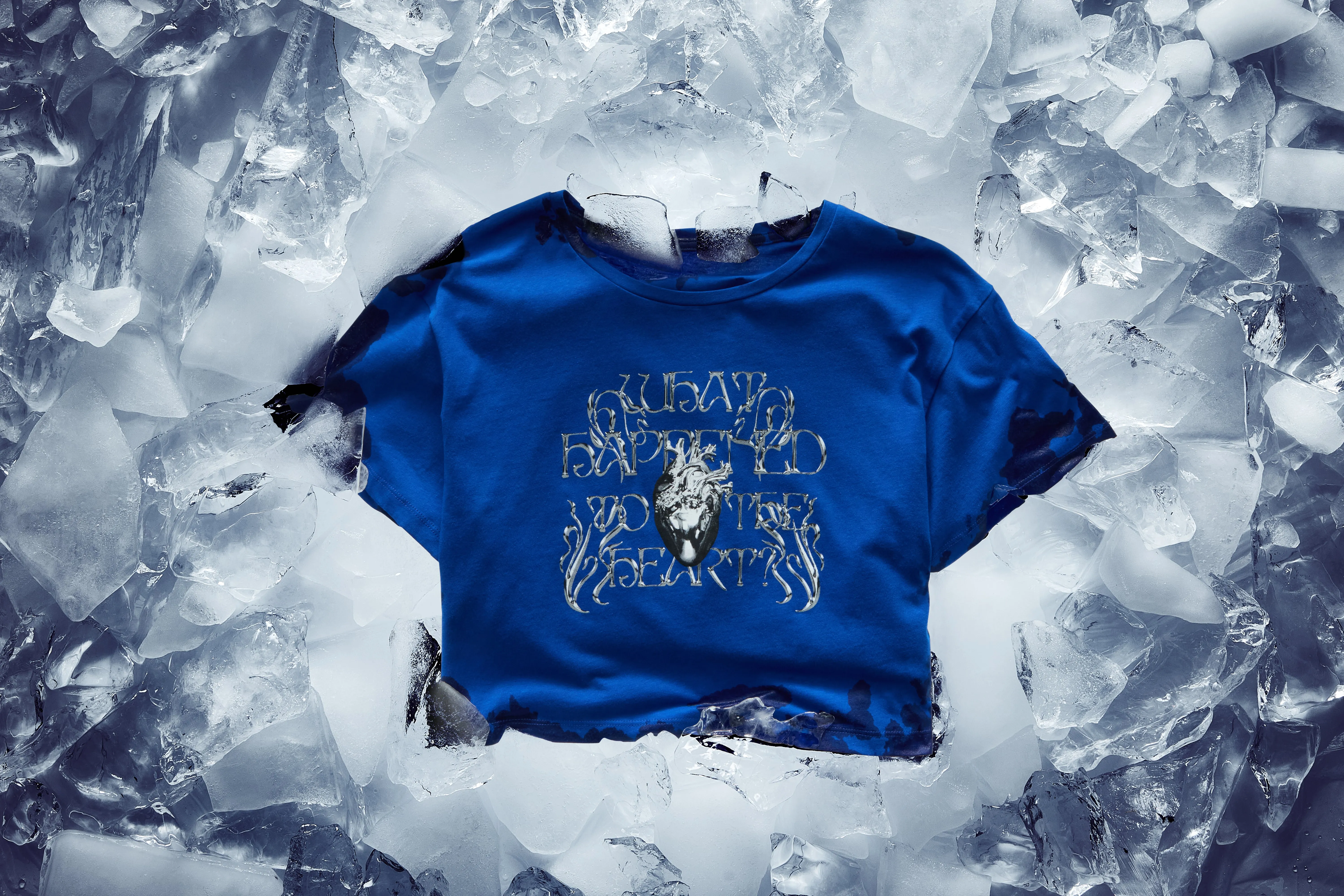 What Happened To The Heart? Cropped T-shirt