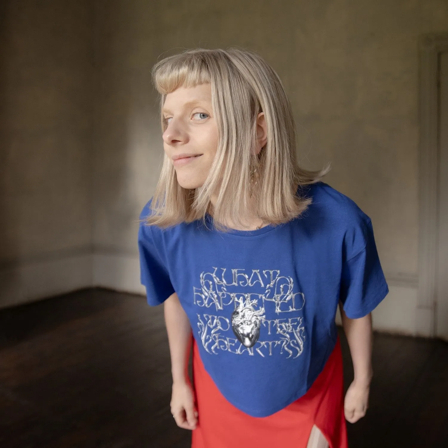 What Happened To The Heart? Cropped T-shirt