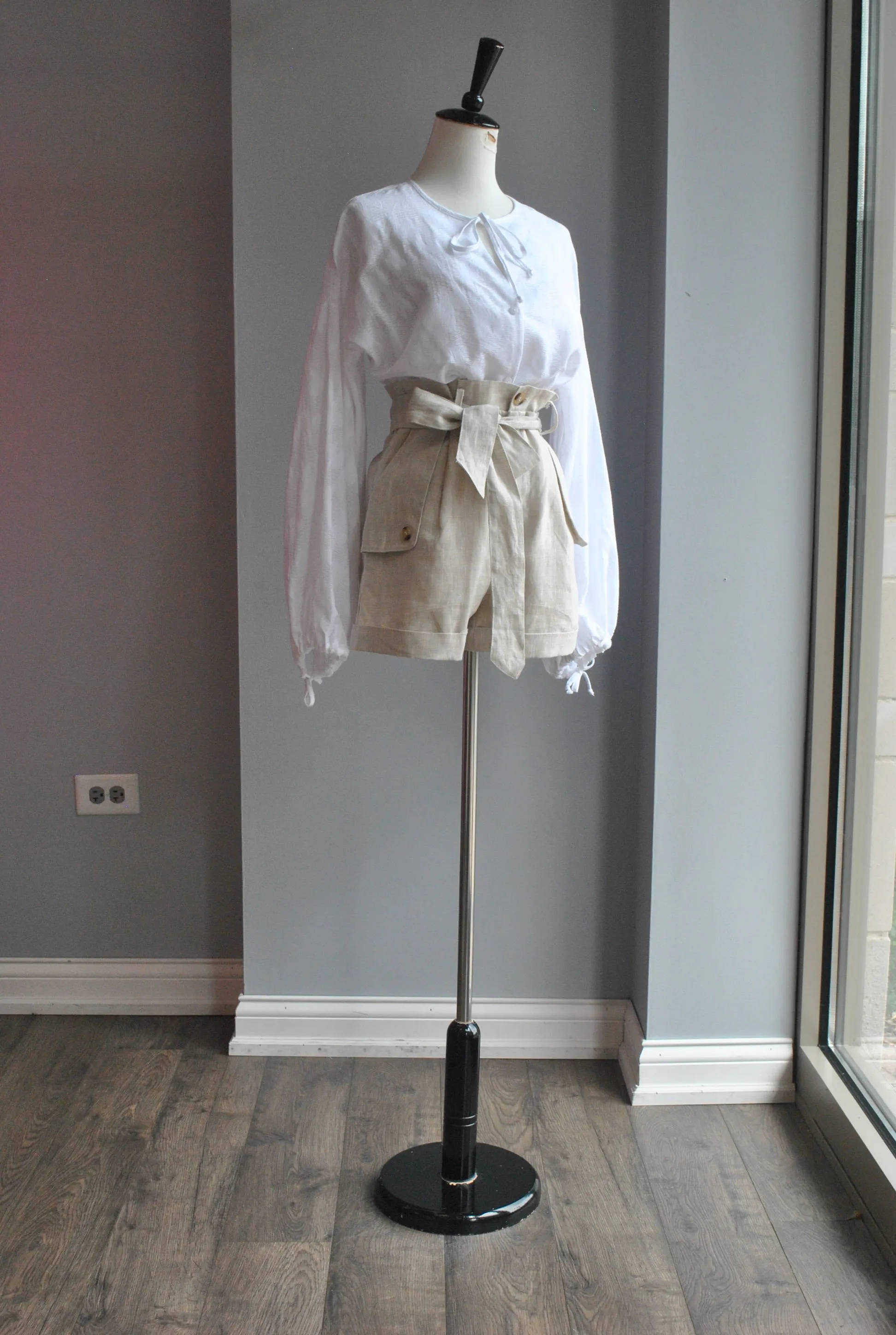 WHITE COTTON SHIRT