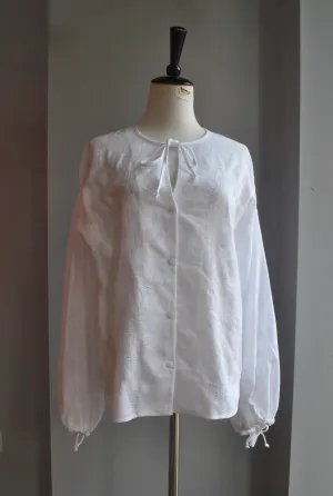 WHITE COTTON SHIRT