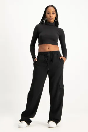 Wide Leg Cargo Pant