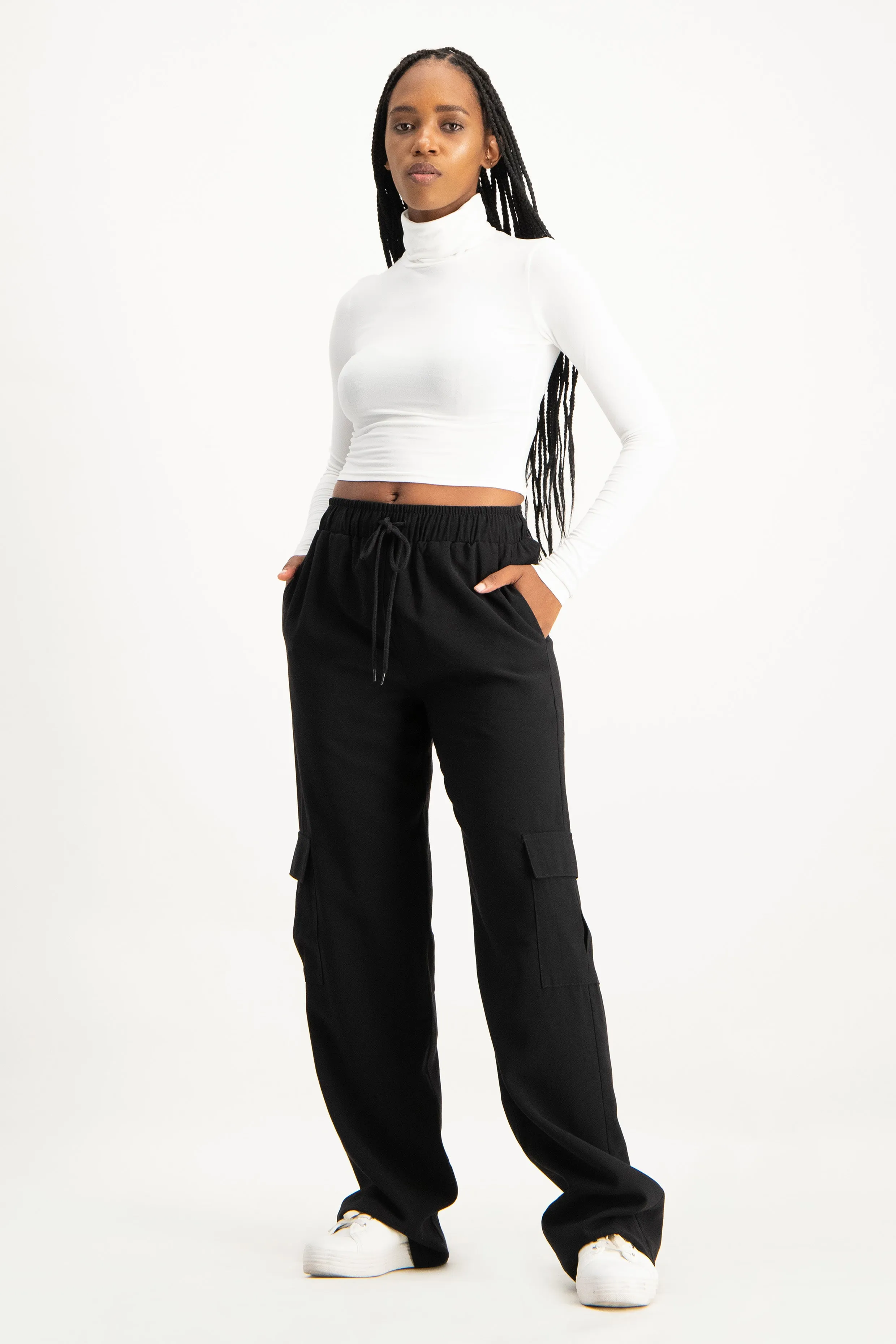 Wide Leg Cargo Pant