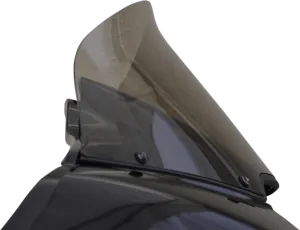 Wind Vest 68-1010 10in. Windvest Windshield - Light Smoke