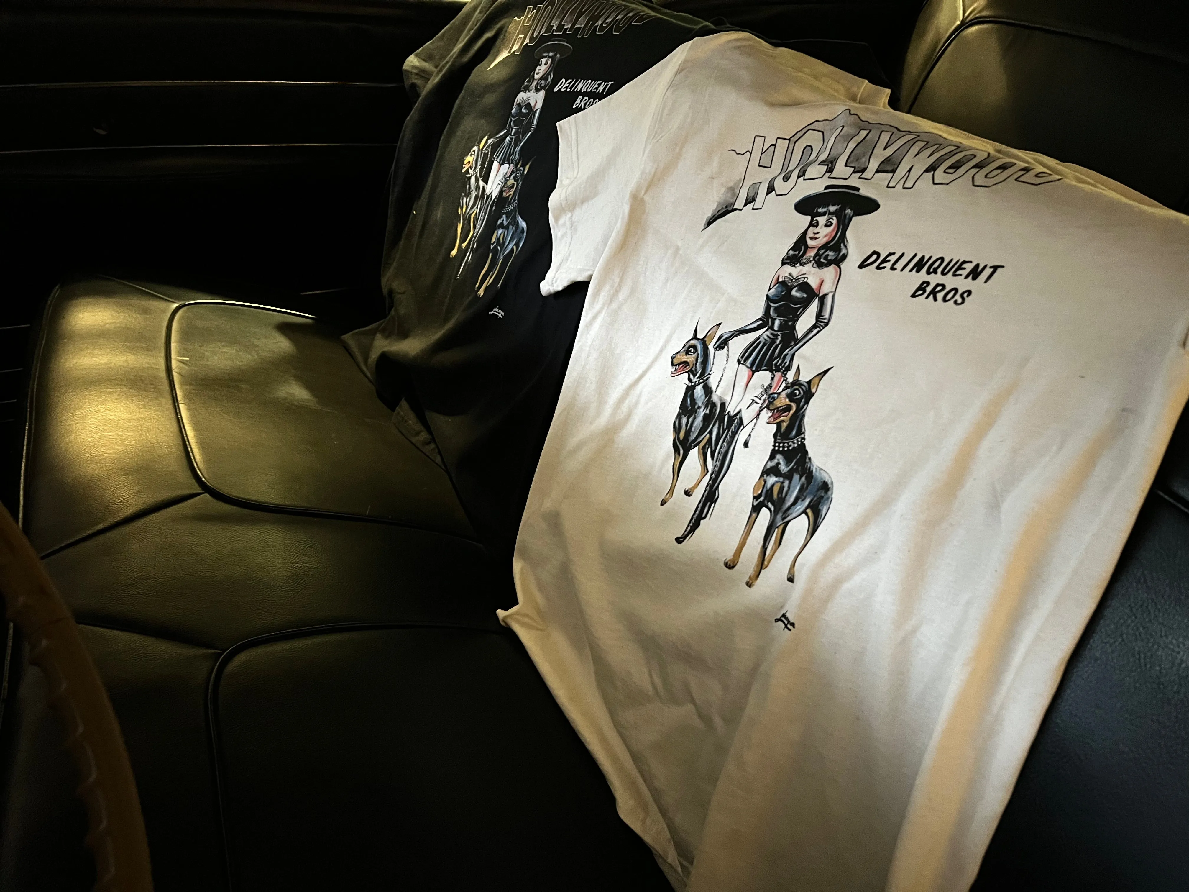 Witches & Bitches Tee in Natural