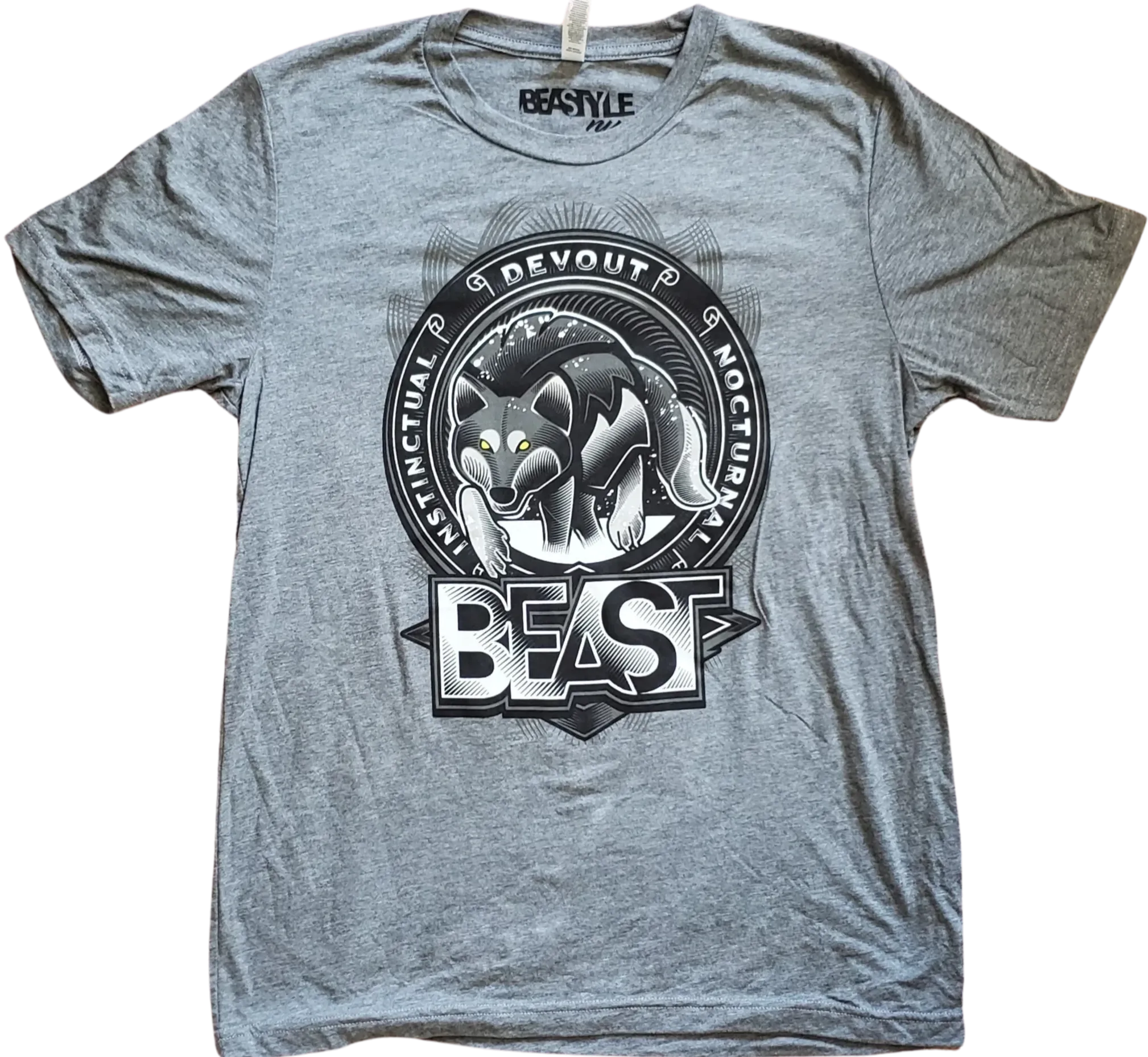 Wolf Beast Gray T-Shirt