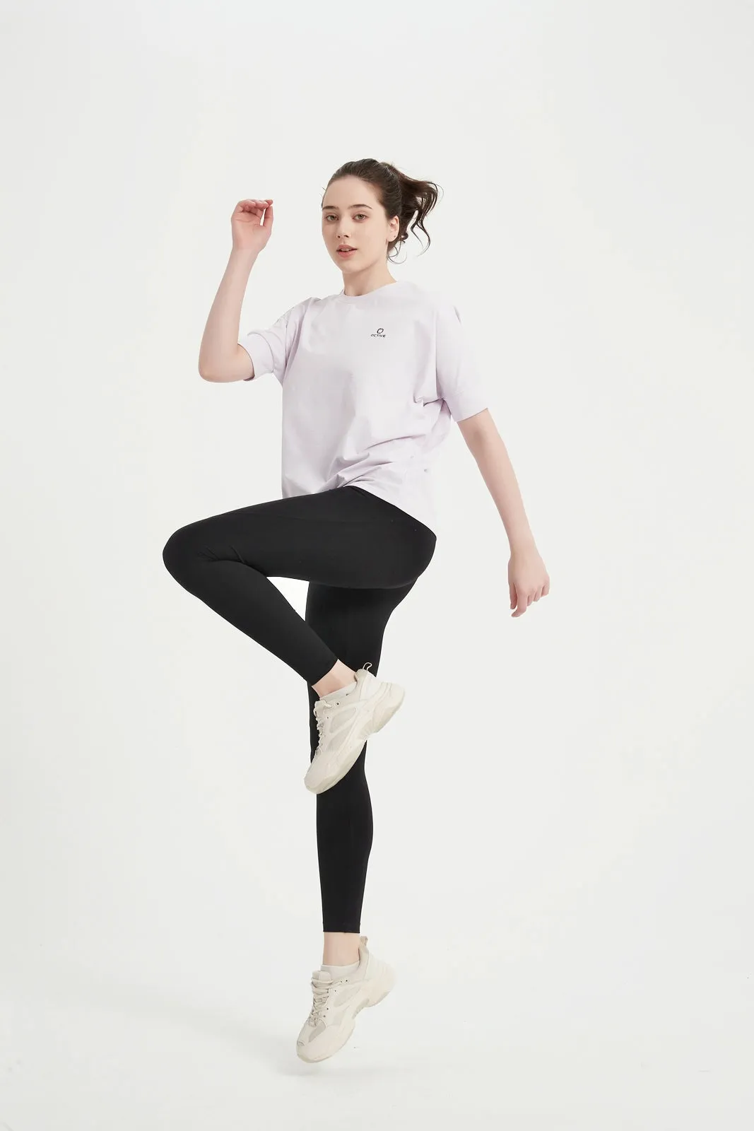 Women's Dolman Half Sleeved Crew Neck Tee