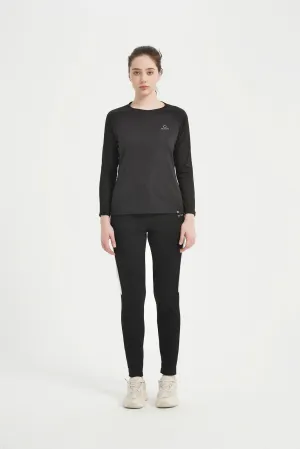 Women's LS Scoop Neck Raglan Tee