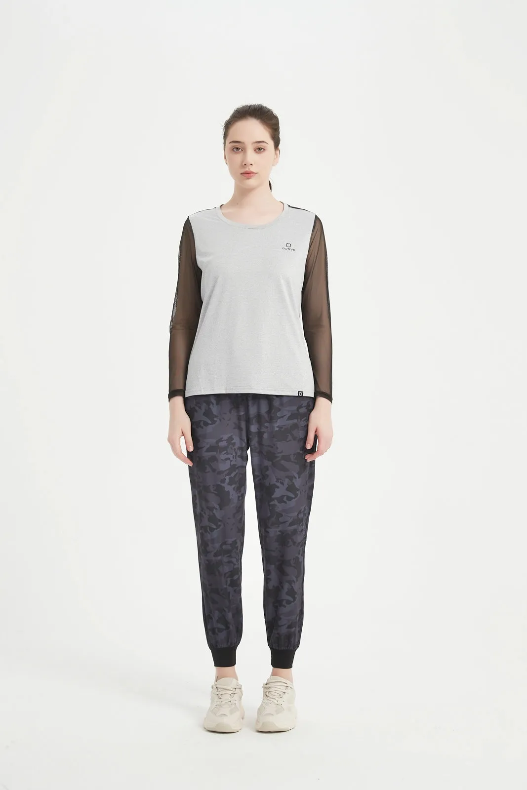 Women's LS Scoop Neck Raglan Tee
