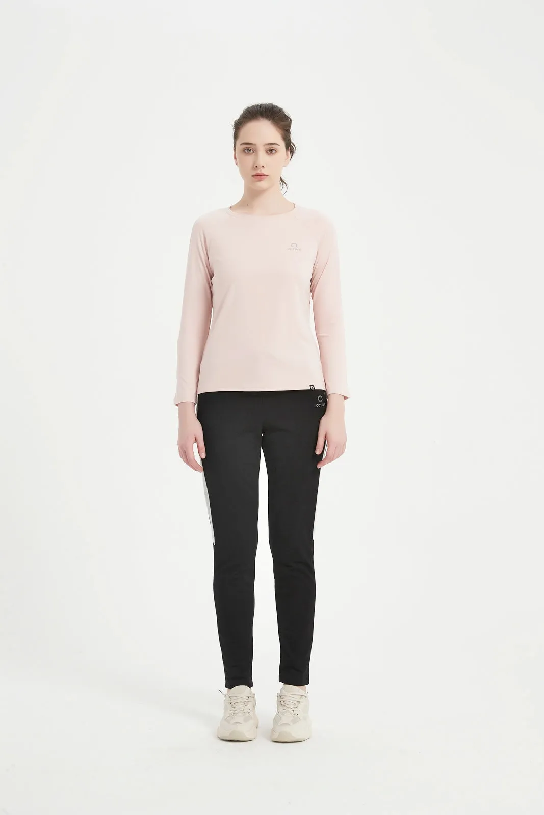 Women's LS Scoop Neck Raglan Tee