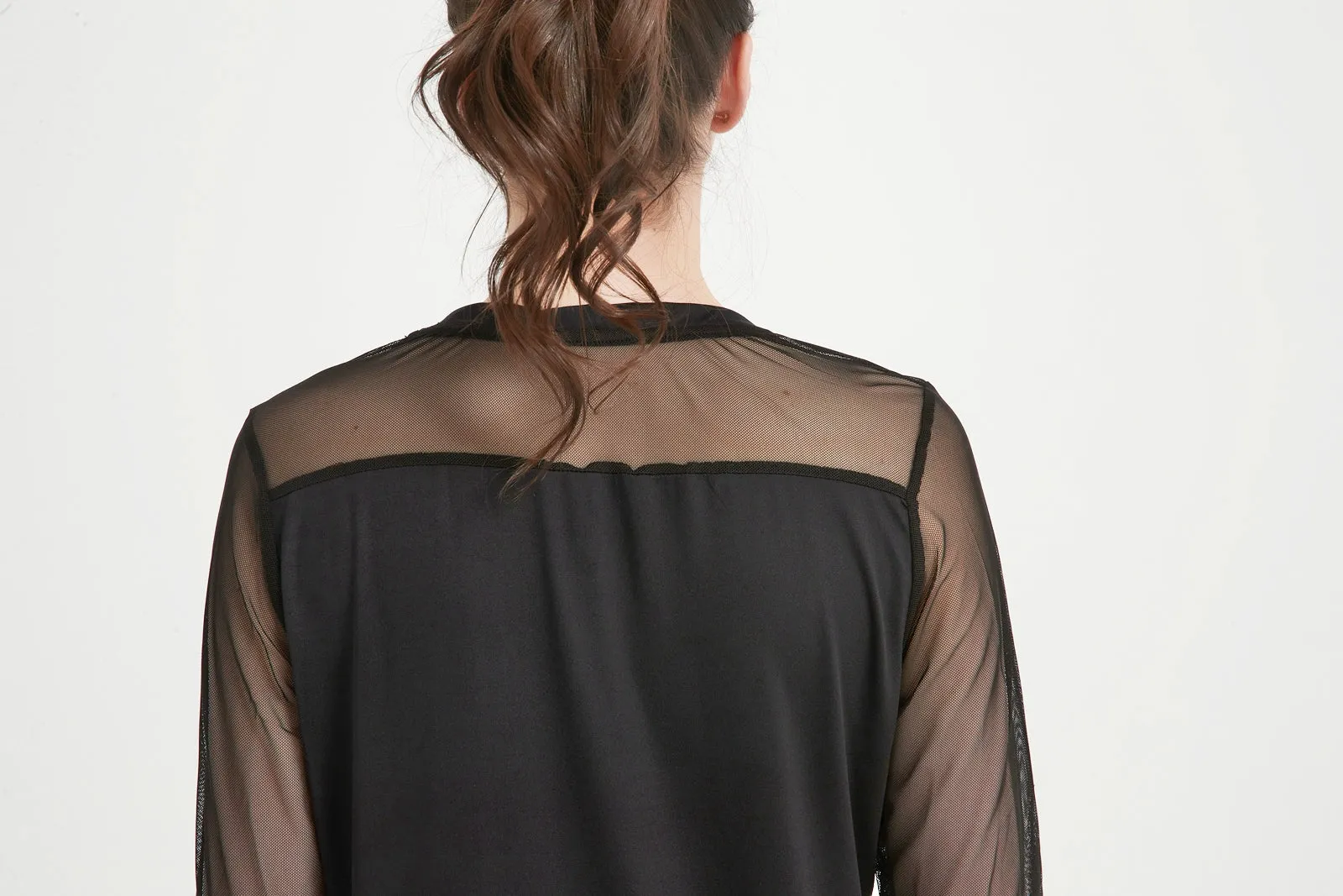 Women's LS Scoop Neck Raglan Tee