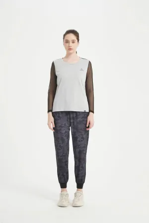 Women's LS Scoop Neck Raglan Tee