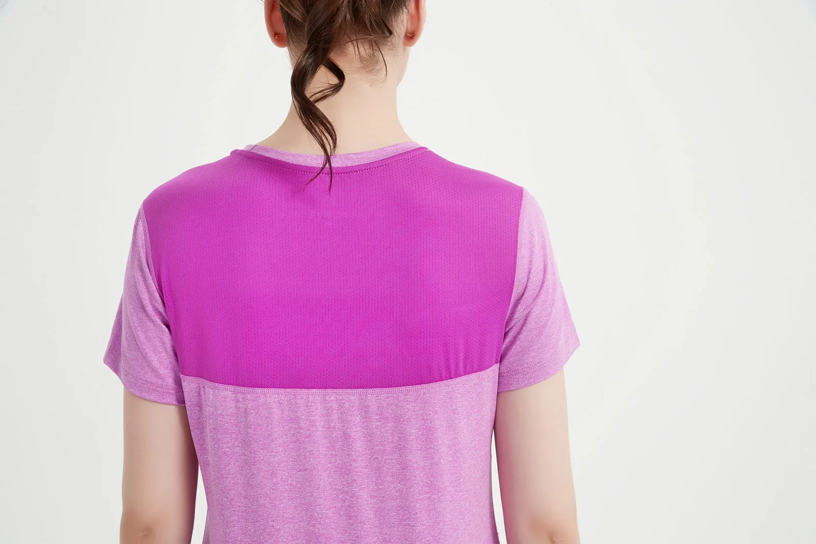 Women's Short Set-In Sleeve Crew Neck Tee
