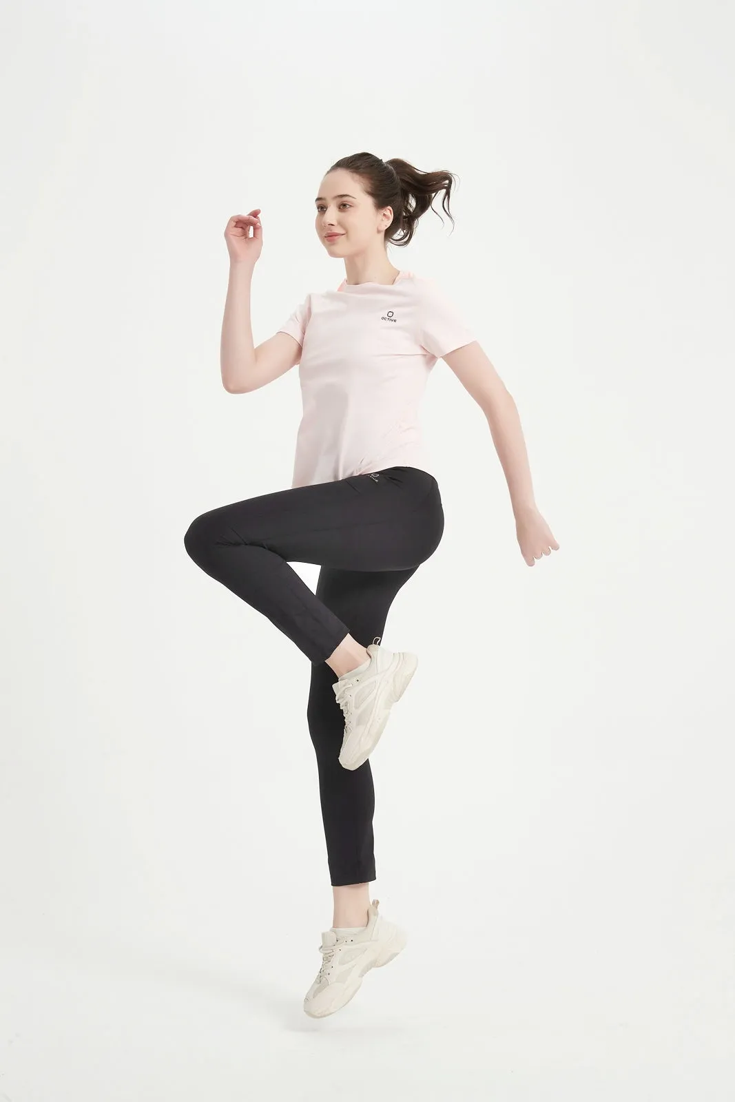 Women's Short Set-In Sleeve Crew Neck Tee