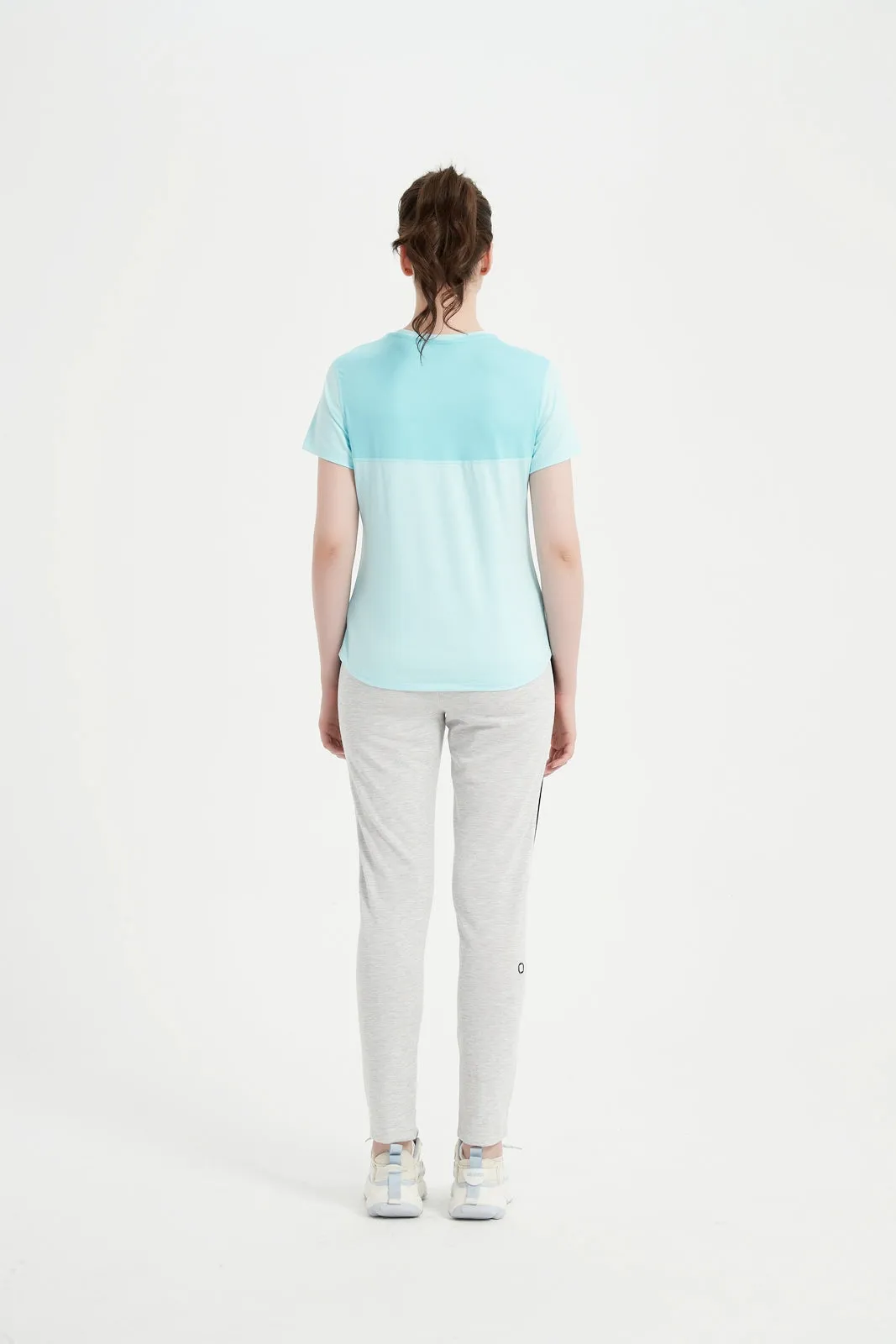 Women's Short Set-In Sleeve Crew Neck Tee