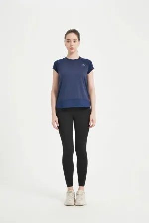 Women's Short Set-In Sleeve Crew Neck Tee