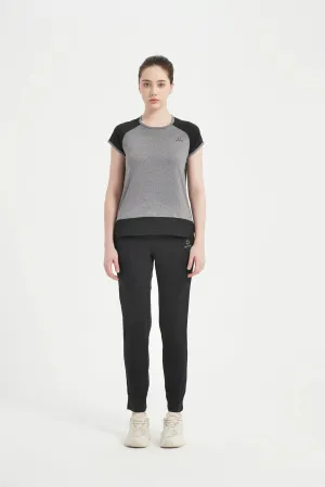 Women's Short Set-In Sleeve Crew Neck Tee