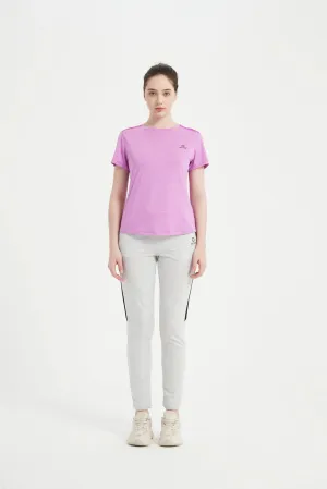 Women's Short Set-In Sleeve Crew Neck Tee