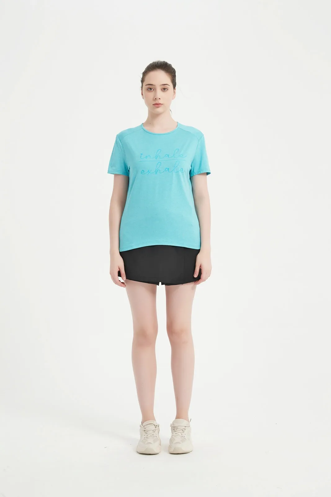 Women's Short Sleeved Set-In Sleeve Crew Neck Tee