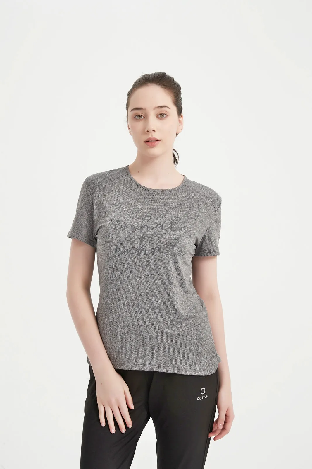 Women's Short Sleeved Set-In Sleeve Crew Neck Tee