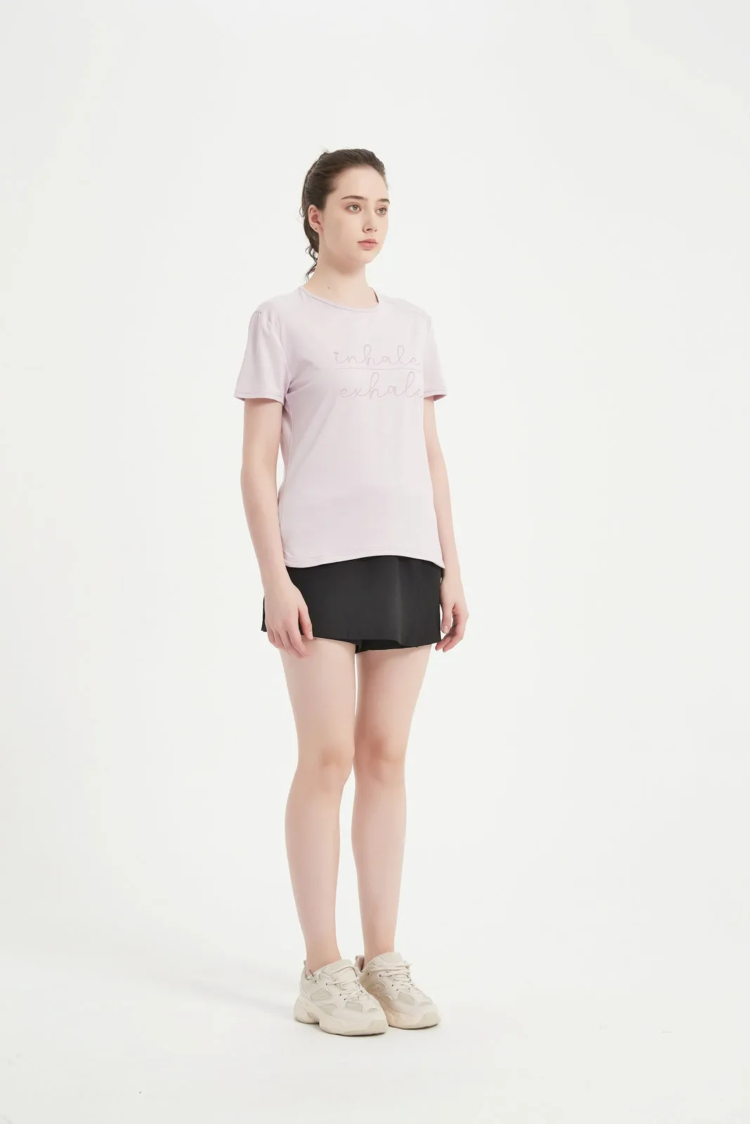 Women's Short Sleeved Set-In Sleeve Crew Neck Tee