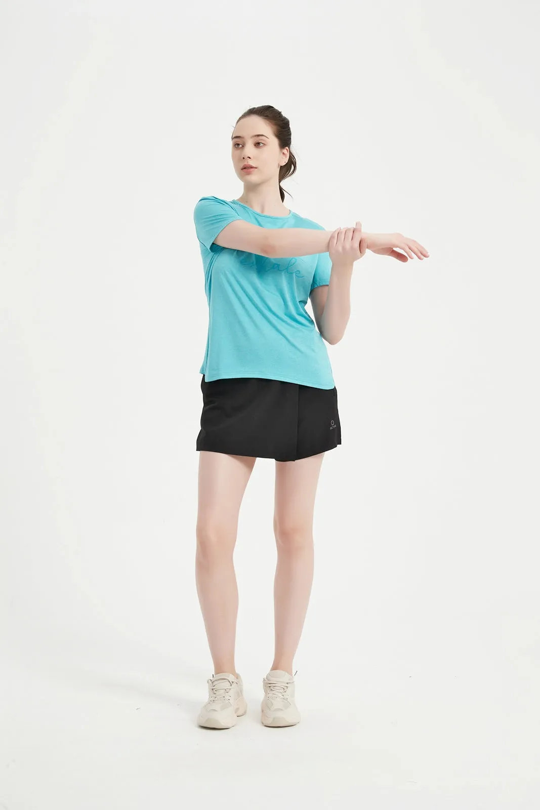 Women's Short Sleeved Set-In Sleeve Crew Neck Tee