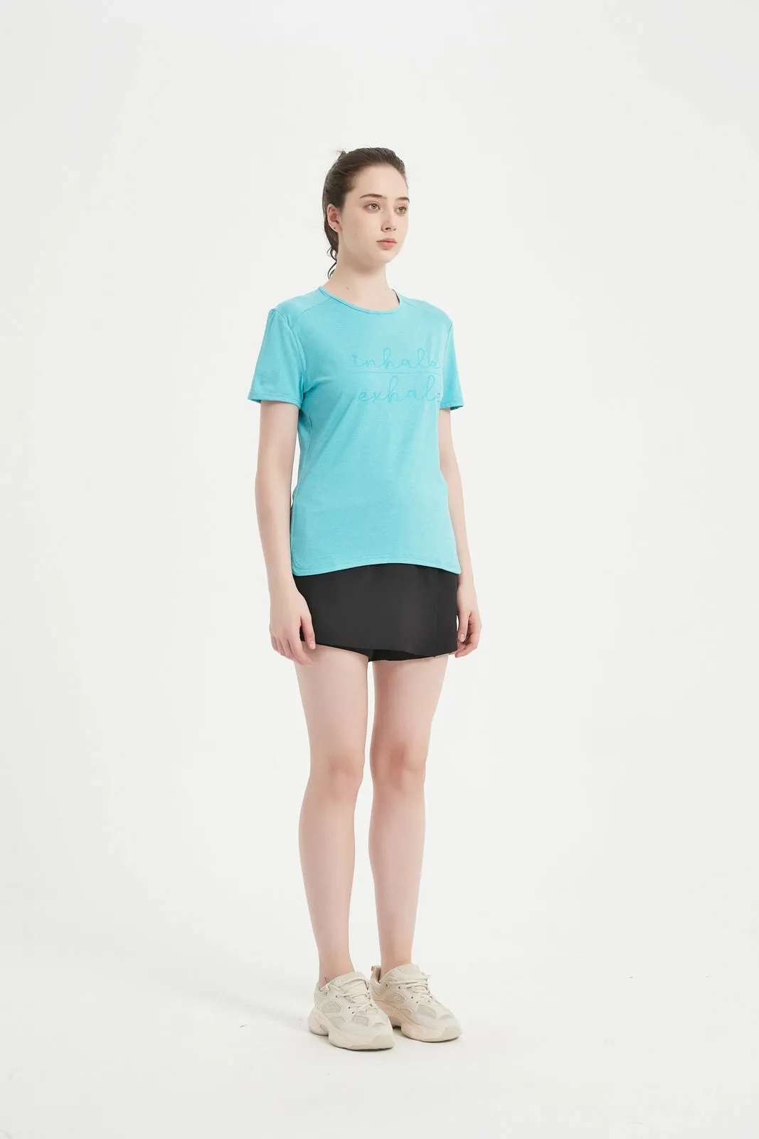 Women's Short Sleeved Set-In Sleeve Crew Neck Tee