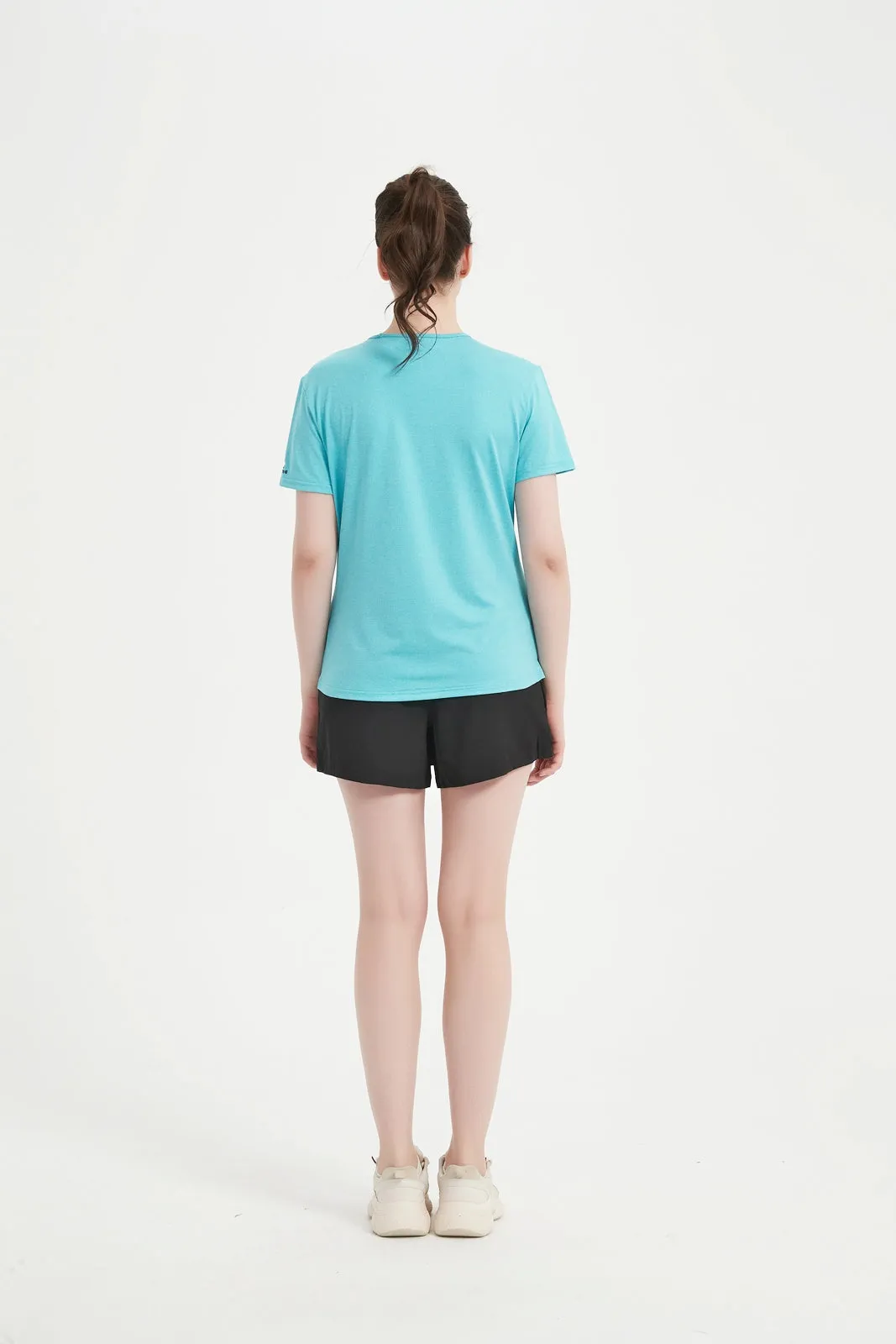 Women's Short Sleeved Set-In Sleeve Crew Neck Tee