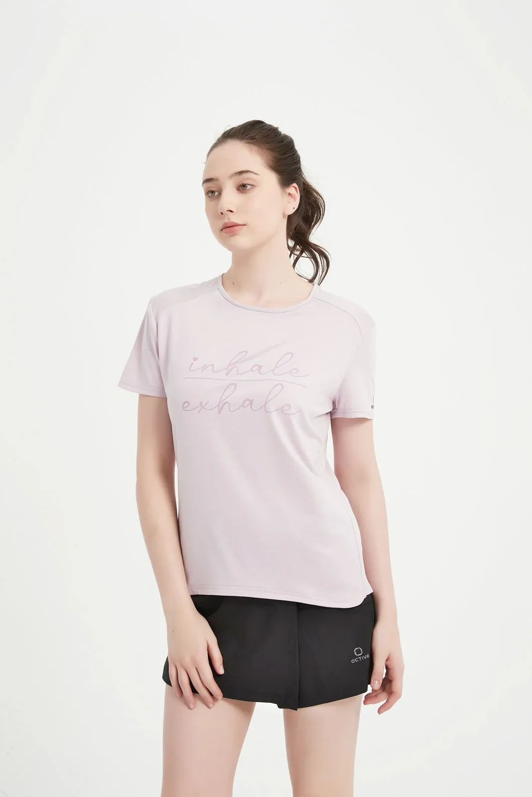 Women's Short Sleeved Set-In Sleeve Crew Neck Tee