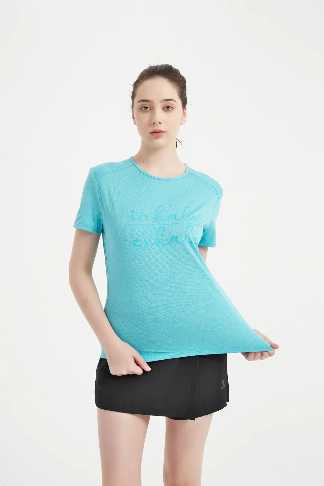 Women's Short Sleeved Set-In Sleeve Crew Neck Tee
